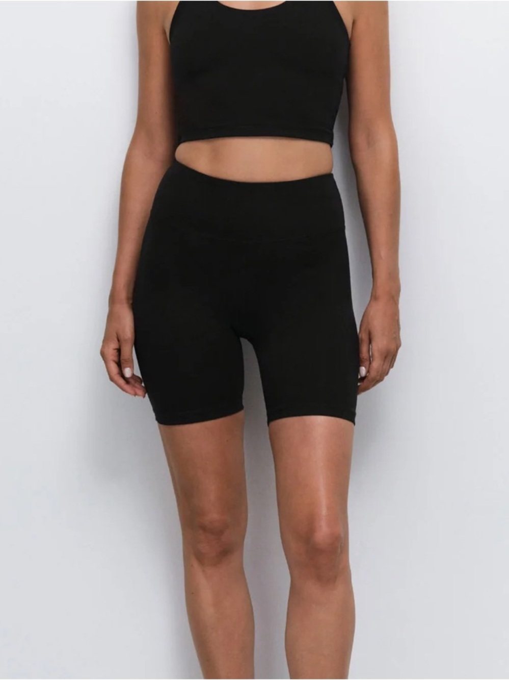 NWOT Mate the Label Organic Stretch Biker Short